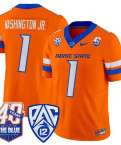 Boise State Broncos 2026 Vapor Limited Jersey - 40th Anniversary Patch - Stitched