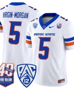 Boise State Broncos 2026 Vapor Limited Jersey - 40th Anniversary Patch - Stitched