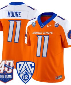 Boise State Broncos 2026 Vapor Limited Jersey - 40th Anniversary Patch - Stitched