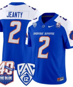 Boise State Broncos 2026 Vapor Limited Jersey - 40th Anniversary Patch - Stitched