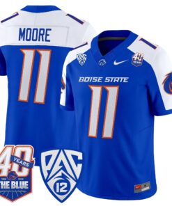 Boise State Broncos 2026 Vapor Limited Jersey - 40th Anniversary Patch - Stitched