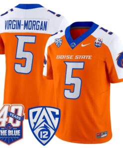 Boise State Broncos 2026 Vapor Limited Jersey - 40th Anniversary Patch - Stitched