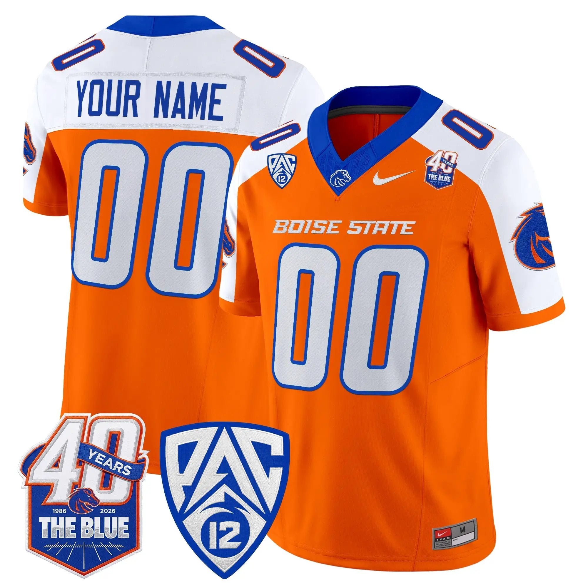 boise-state-broncos-2026-vapor-limited-custom-jersey-40th-anniversary-patch-all-stitched-01 - Top Design Fan Boise State Broncos 2026 Vapor Limited Custom Jersey - 40th Anniversary Patch - Stitched