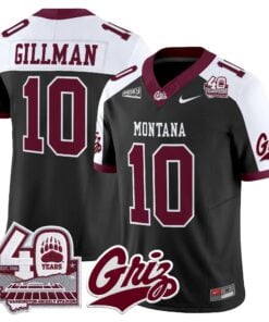 Montana Grizzlies 2026 Vapor Limited Jersey - 40th Anniversary Patch - Stitched