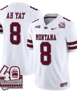 Montana Grizzlies 2026 Vapor Limited Jersey - 40th Anniversary Patch - Stitched
