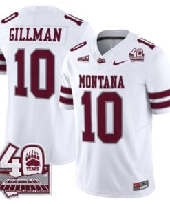 Montana Grizzlies 2026 Vapor Limited Jersey - 40th Anniversary Patch - Stitched