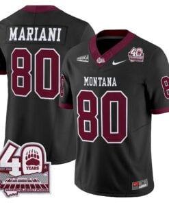 Montana Grizzlies 2026 Vapor Limited Jersey - 40th Anniversary Patch - Stitched