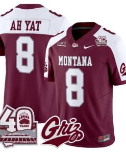Montana Grizzlies 2026 Vapor Limited Jersey - 40th Anniversary Patch - Stitched