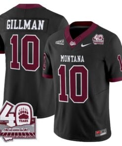 Montana Grizzlies 2026 Vapor Limited Jersey - 40th Anniversary Patch - Stitched