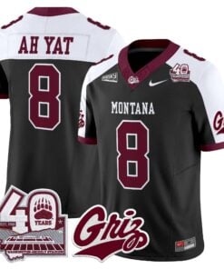 Montana Grizzlies 2026 Vapor Limited Jersey - 40th Anniversary Patch - Stitched