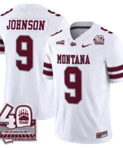 Montana Grizzlies 2026 Vapor Limited Jersey - 40th Anniversary Patch - Stitched