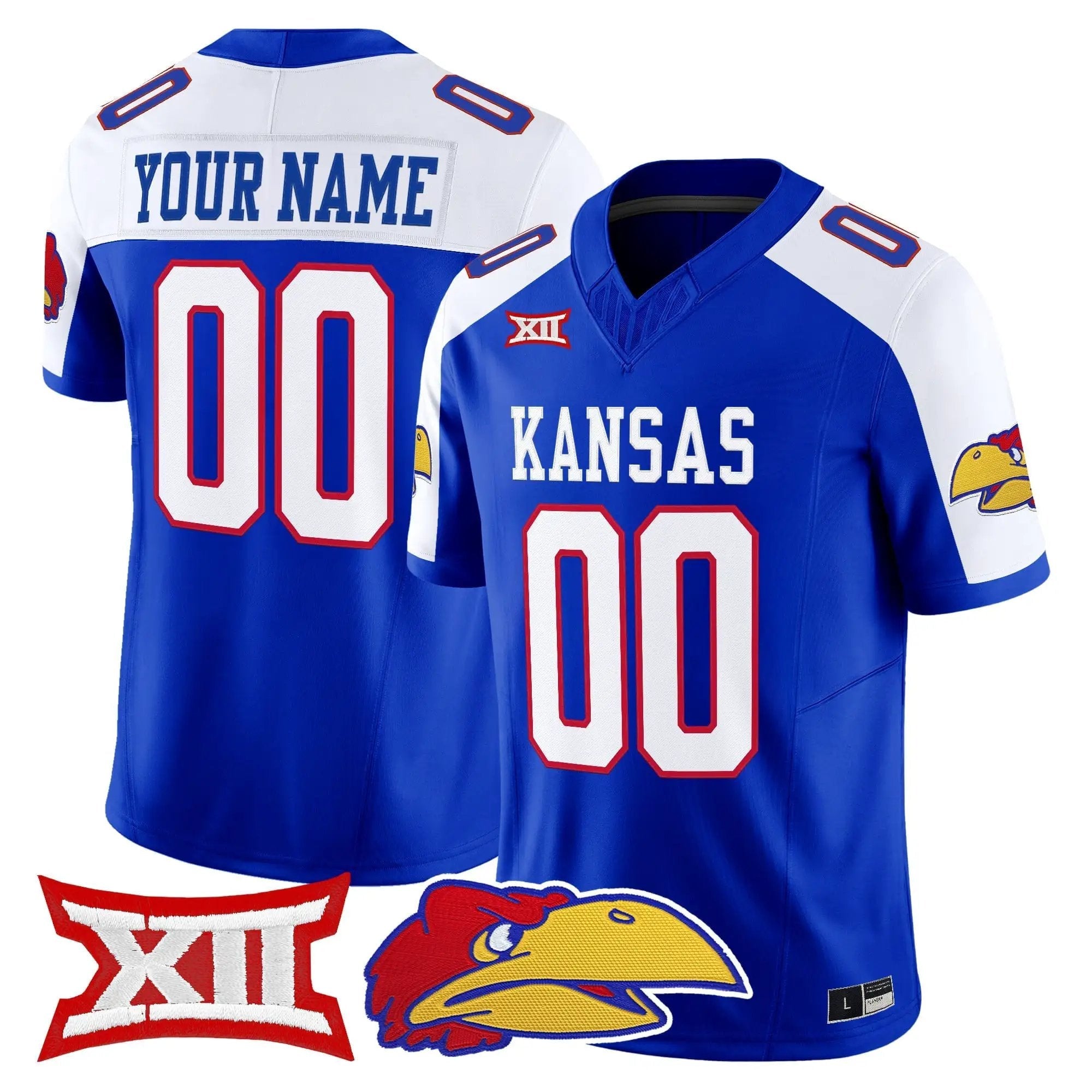 kansas-jayhawks-2026-vapor-limited-custom-jersey-all-stitched-02 - Top Design Fan Kansas Jayhawks 2026 Vapor Limited Custom Jersey - Stitched
