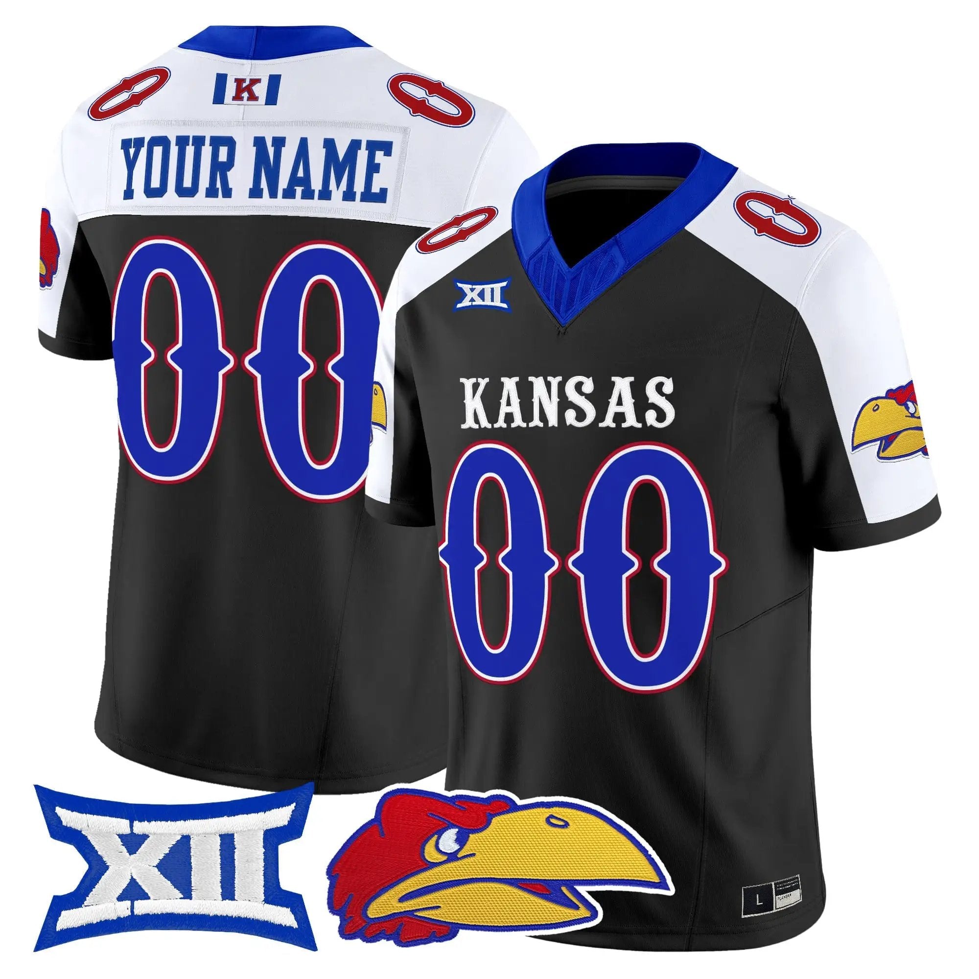 kansas-jayhawks-2026-vapor-limited-custom-jersey-all-stitched-03 - Top Design Fan Kansas Jayhawks 2026 Vapor Limited Custom Jersey - Stitched
