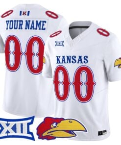 Kansas Jayhawks 2026 Vapor Limited Custom Jersey - Stitched