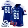 Aaron Fenimore Jersey #61 Liberty Flames 2026 Vapor Limited Stitched
