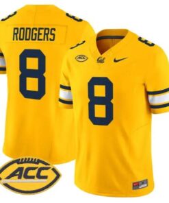 Aaron Rodgers #8 Golden Bears Jersey 2026 Vapor Limited - All Stitched by My Store NCAA Football Jerseys