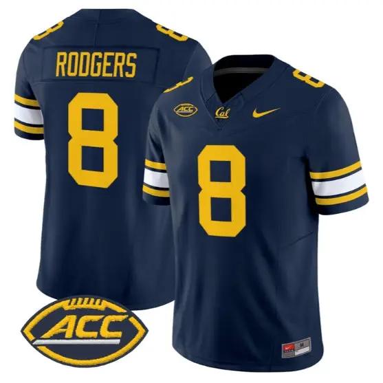 Aaron Rodgers #8 Golden Bears Jersey 2026 Vapor Limited - All Stitched by My Store NCAA Football Jerseys