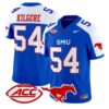Alexander Kilgore Jersey #54 SMU Mustangs 2026 Vapor Limited Stitched - Top Design Fan Alexander Kilgore Jersey #54 SMU Mustangs 2026 Vapor Limited Stitched