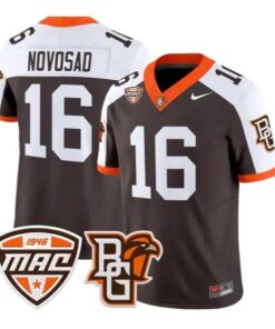 Austin Novosad #16 Bowling Green Falcons Jersey 2026 Vapor Stitched by My Store NCAA Football Jerseys