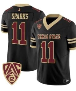 Beau Sparks Jersey #11 Texas State Bobcats 2026 Vapor All Stitched by My Store NCAA Football Jerseys