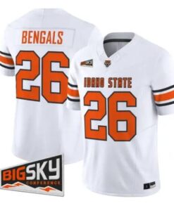 Bengals Jersey #26 Idaho State Bengals 2026 Vapor Limited All Stitched by My Store NCAA Football Jerseys