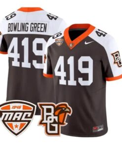 Bowling Green #419 Bowling Green Falcons Jersey 2026 Vapor Stitched by My Store NCAA Football Jerseys