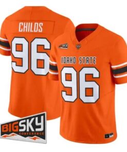 Bronson Childs Jersey #96 Idaho State Bengals 2026 Limited All Stitched by My Store NCAA Football Jerseys
