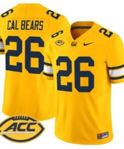 Cal Bears #26 Golden Bears Jersey 2026 Vapor Limited - All Stitched by My Store NCAA Football Jerseys