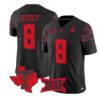 Cameron Dickey Jersey #8 Texas Tech Red Raiders 2026 Vapor Limited All Stitched - Top Design Fan Cameron Dickey Jersey #8 Texas Tech Red Raiders 2026 Vapor Limited All Stitched