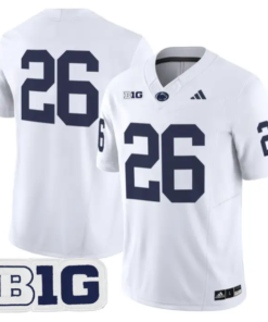 Carson Hansen Jersey #26 Penn State 2026 No Name on Back Limited Stitched by My Store NCAA Football Jerseys