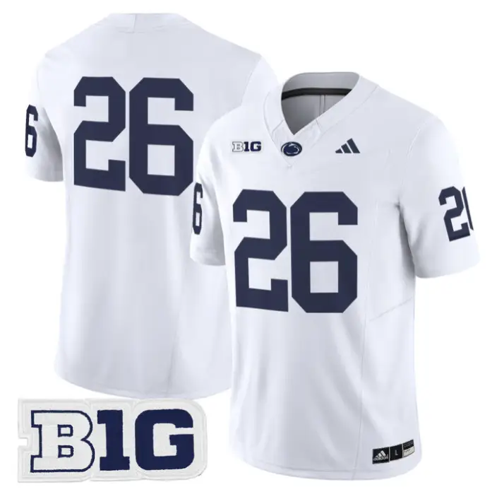 Carson Hansen Jersey #26 Penn State 2026 No Name on Back Limited Stitched by My Store NCAA Football Jerseys