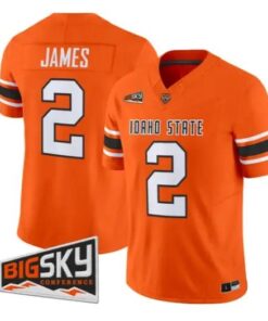 Chedon James Jersey #2 Idaho State Bengals 2026 Limited All Stitched Black by My Store NCAA Football Jerseys