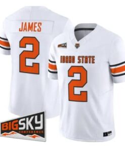 Chedon James Jersey #2 Idaho State Bengals 2026 Limited All Stitched Black by My Store NCAA Football Jerseys