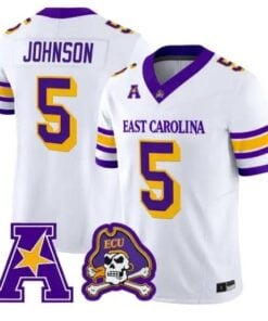 Chris Johnson Jersey #5 East Carolina Pirates 2026 Vapor Limited All Stitched by My Store NCAA Football Jerseys