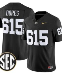 Commodores Jersey #615 Vanderbilt Commodores 2026 Vapor V2 - Stitched by My Store NCAA Football Jerseys
