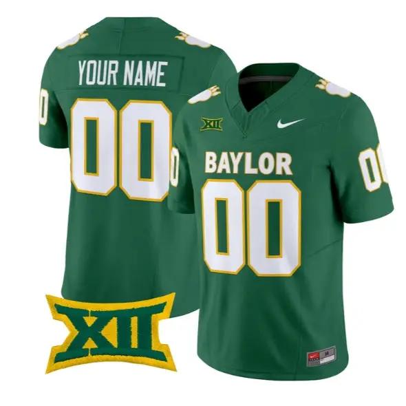 Custom Baylor Bears Throwback Jersey Name, Number 2026 Vapor Limited Stitched by My Store NCAA Football Jerseys