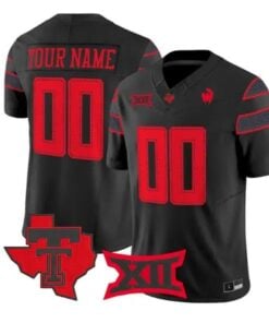 Custom Texas Tech Red Raiders Jersey Name, Number 2026 Vapor Limited Stitched by My Store NCAA Football Jerseys