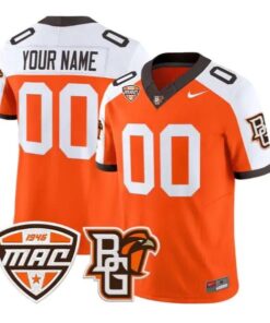 Custom Bowling Green Falcons Jersey Name, Number 2026 All Stitched by My Store NCAA Football Jerseys