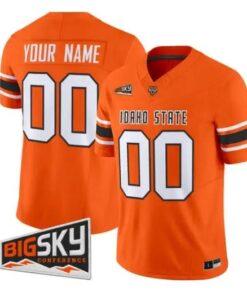 Custom Idaho State Bengals Jersey Name, Number 2026 Limited All Stitched by My Store NCAA Football Jerseys