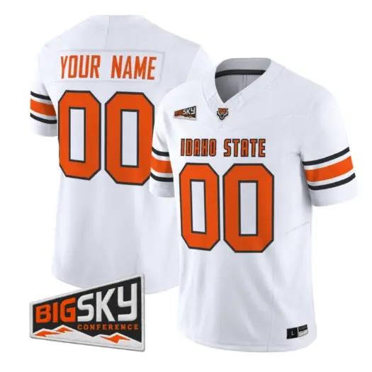 Custom Idaho State Bengals Jersey Name, Number 2026 Limited All Stitched by My Store NCAA Football Jerseys
