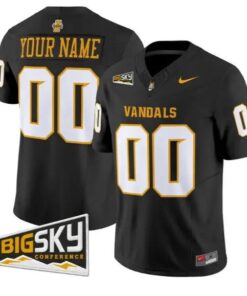 Custom Idaho Vandals Jersey Name, Number 2026 Vapor Limited All Stitched by My Store NCAA Football Jerseys