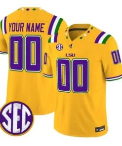 Custom LSU Tigers Jersey Name, Number 2026 Vapor Limited All Stitched by My Store NCAA Football Jerseys