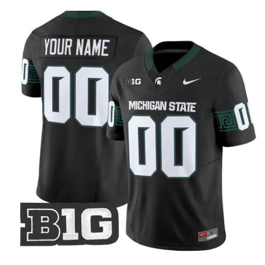 Custom Michigan State Spartans Jersey Name, Number 2026 All Stitched by My Store NCAA Football Jerseys
