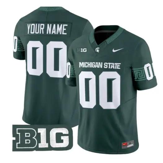 Custom Michigan State Spartans Jersey Name, Number 2026 All Stitched by My Store NCAA Football Jerseys