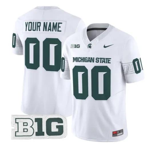 Custom Michigan State Spartans Jersey Name, Number 2026 All Stitched by My Store NCAA Football Jerseys