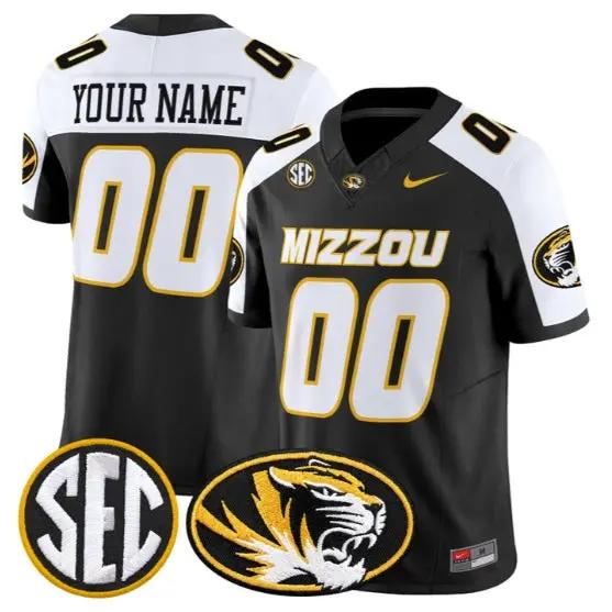Custom Missouri Tigers Jersey Name, Number 2026 Vapor All Stitched by My Store NCAA Football Jerseys
