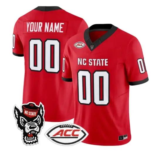 Custom NC State Wolfpack Jersey Name, Number 2026 Limited All Stitched by My Store NCAA Football Jerseys