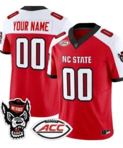 Custom NC State Wolfpack Jersey Name, Number 2026 Limited All Stitched by My Store NCAA Football Jerseys