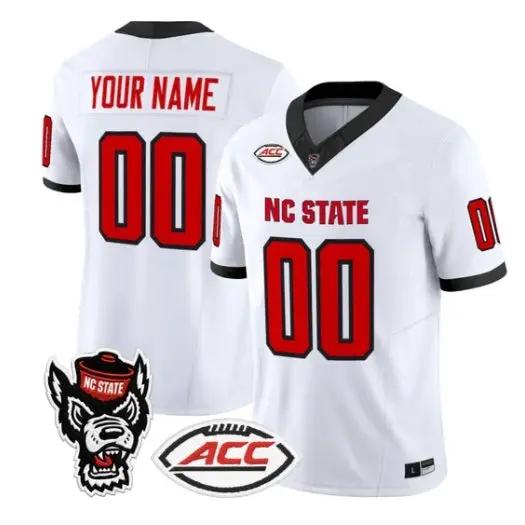 Custom NC State Wolfpack Jersey Name, Number 2026 Limited All Stitched by My Store NCAA Football Jerseys