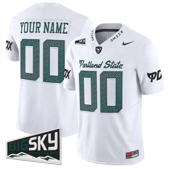 Custom Portland State Vikings Jersey Name, Number 2026 The Storm Stitched by My Store NCAA Football Jerseys